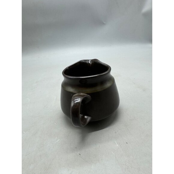 Vintage Franciscan Madeira Dark Brown Ceramic Creamer Pitcher handle Spout READ - Picture 5 of 6